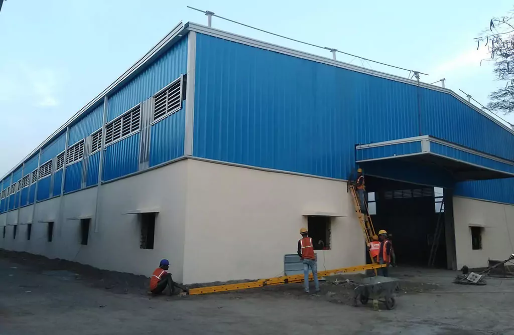 Industrial Shed Manufacturer Near In Sector 37 Gurgaon - BK Steel Interior